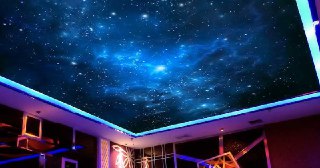 Натяжной потолок звездное небо Таганрог, цена от 5288 руб.